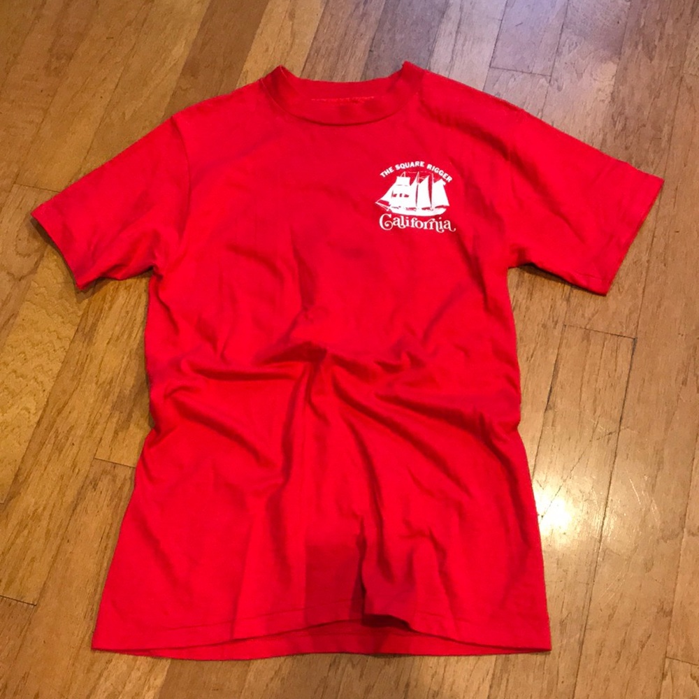 Vintage Red Tee